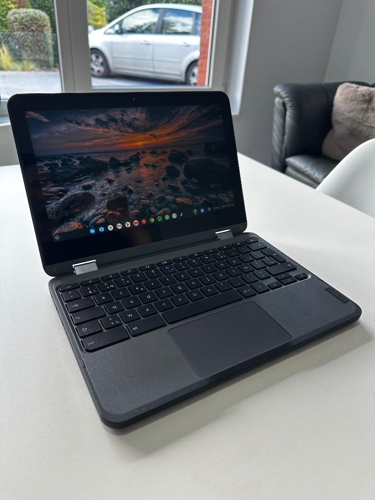 Chromebook E300 de Lenovo, Enlèvement ou Envoi, Azerty, 4 GB ou moins, 32 GB ou moins