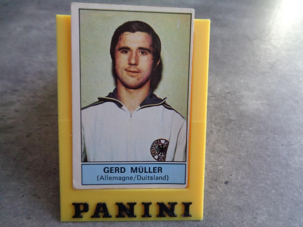 PANINI FOOTBALL 1972/73 GERD MULLER ANNO 1972 NR325, Hobby en Vrije tijd, Stickers en Plaatjes, Sticker, Ophalen of Verzenden