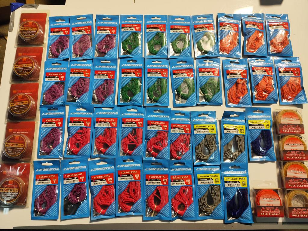 Elastieken cresta, arca, trabucco power gum, Ophalen, Nieuw, Vislijn