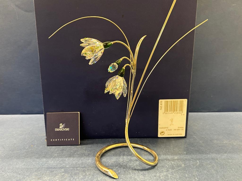 Swarovski Paradise bloem Damarys - Ernite, Verzamelen, Ophalen of Verzenden, Nieuw, Figuurtje