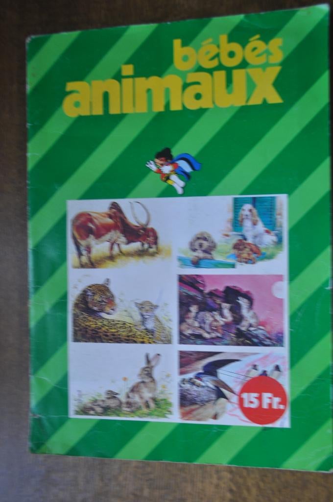 ROSSEL COMPLEET ALBUM ANIMAUX, Envoi, Utilisé, Plusieurs autocollants