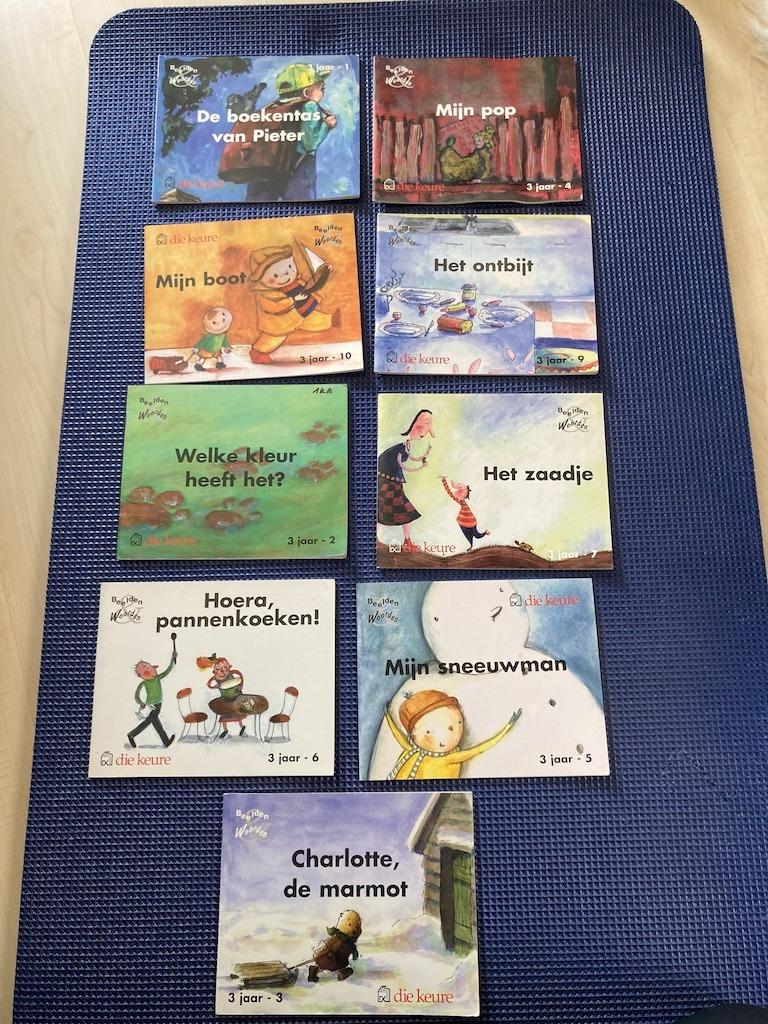 9 prentenboekjes voor kinderen vanaf 3 jaar ( die keure ), Garçon ou Fille, Enlèvement ou Envoi, Die keure, Utilisé