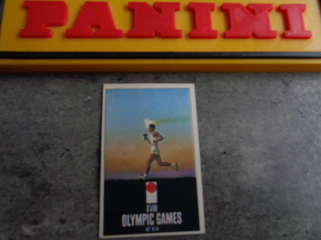PANINI OLYMPIA 1896/1972 1X AUTOCOLLANT ANNO 1972 n 213, Envoi, Autocollant