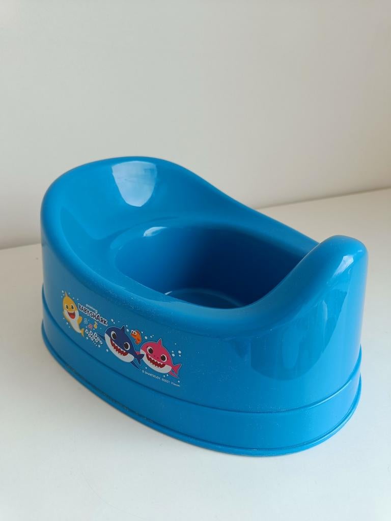 Plaspotje Baby Shark, Ophalen