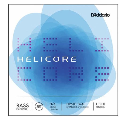 CORDES Contrebasse Daddario HP610-3/4L Helicore Bass 3/4, Musique & Instruments, Enlèvement ou Envoi, Comme neuf, Acoustique