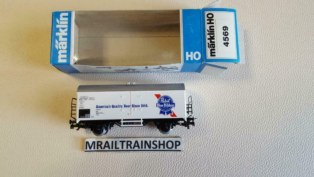4569 MÄRKLIN – Wagon à bière Ruban Bleu/Wagon à bière Ruban, Neuf, Enlèvement ou Envoi, Courant alternatif, Wagon