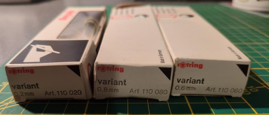 3 têtes Rotring Variant vintage neuves, Enlèvement ou Envoi, Comme neuf
