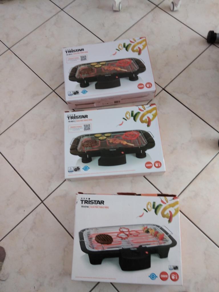 tristar electrische bbq 1 nieuw 2 1 keer gebruikt 3 de grati, Enlèvement ou Envoi, Neuf