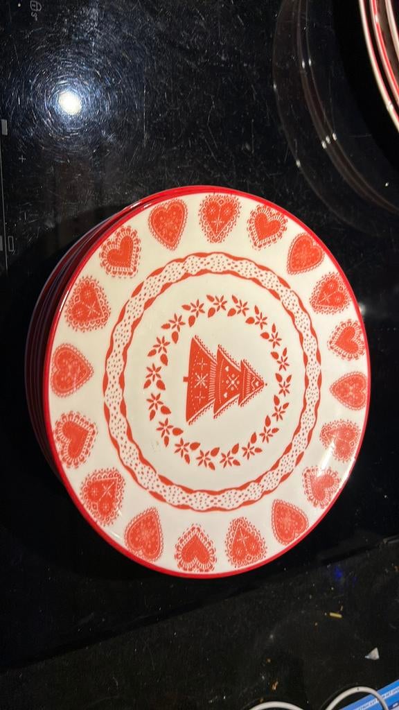 Kerstservies, Enlèvement, Comme neuf