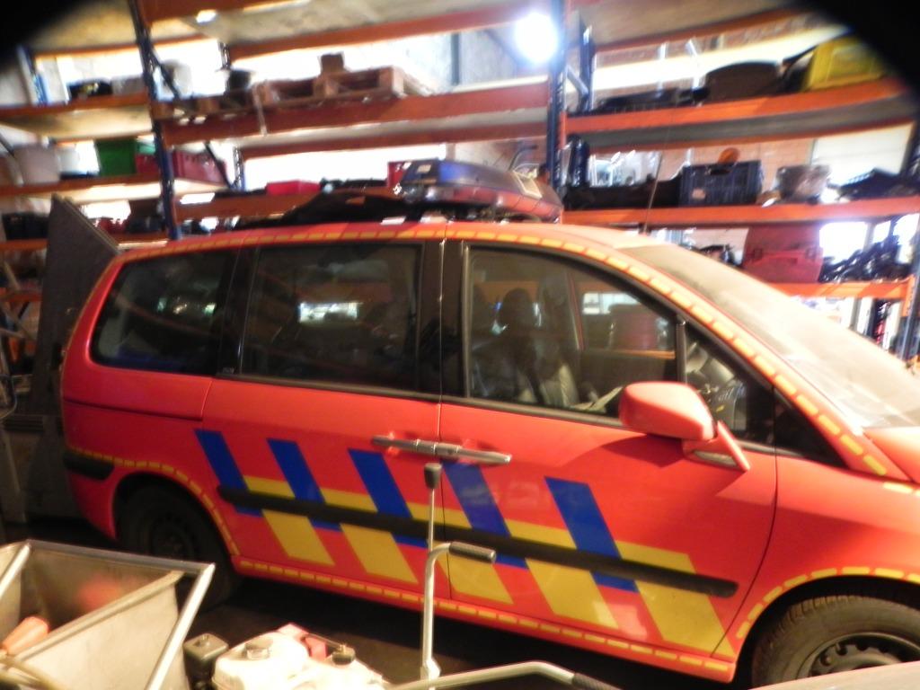 Peugeot 807 brandweer auto, Auto's, Peugeot, Stof, Particulier, Overige carrosserie, Te koop