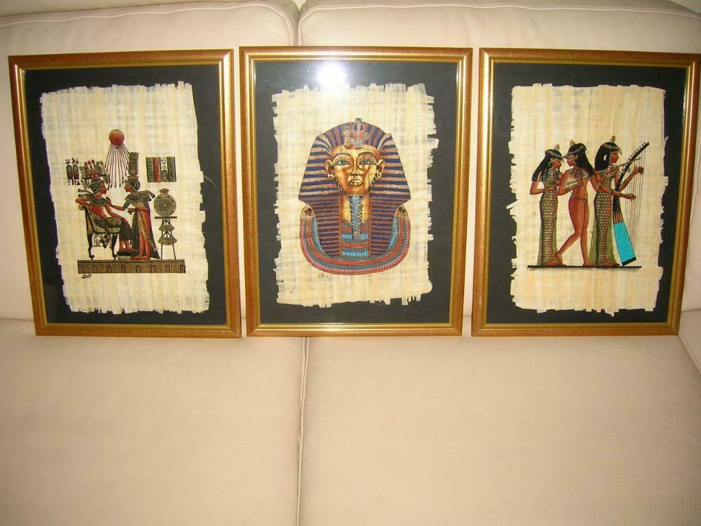 CADRES DE DÉCORATION  tableaux egyptiennes, Enlèvement ou Envoi, Comme neuf
