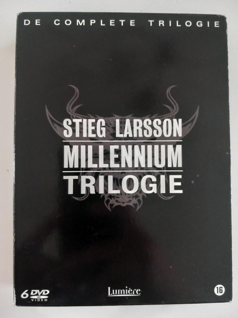 Dvdbox Millennium Trilogie van Stieg Larsson : AANRADER, Ophalen of Verzenden, Zo goed als nieuw, Thriller, Boxset