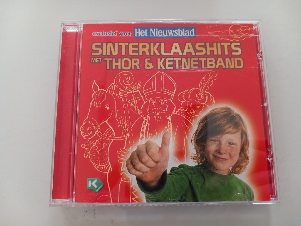 CD Sinterklaashits met Thor en Ketnetband Sint Sinterklaas, Cd's en Dvd's, Ophalen of Verzenden, Sinterklaas