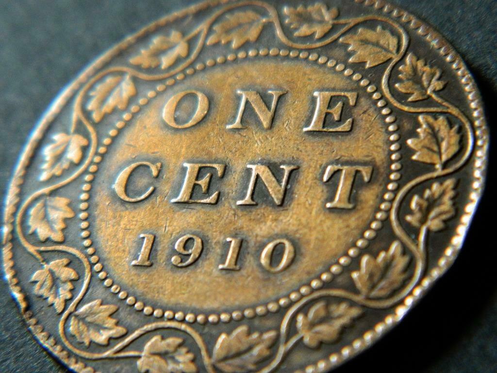 Canada 1910 British empire, Envoi, Amérique du Nord, Monnaie en vrac