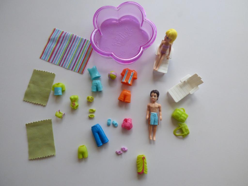 Polly Pocket - klein zwembad, Enlèvement, Comme neuf, Garçon ou Fille