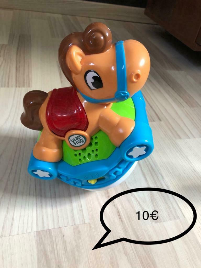 Cheval à bascule musical Leap Frog., Enlèvement, Utilisé, Autres types, Sonore