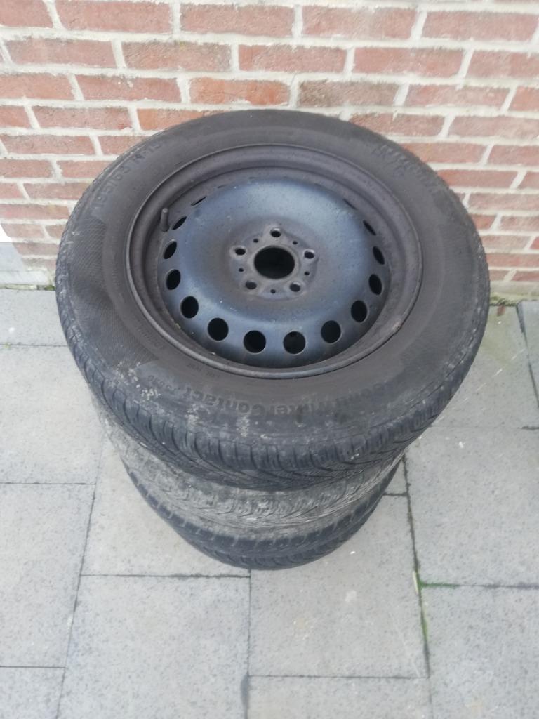 Jantes + pneus Continental hiver 19565R15, 15 pouces, Pneus hiver, Véhicule utilitaire, Pneu(s)