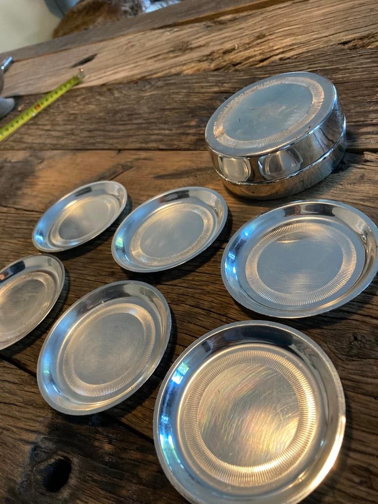 Vintaga Grasoli Germany onderzetters - antiek coasters, Enlèvement ou Envoi