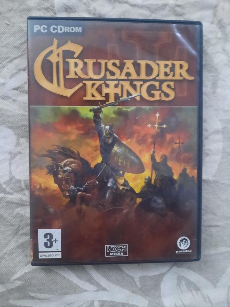 PC CD-Rom Crusader Kings, Ophalen of Verzenden, Gebruikt