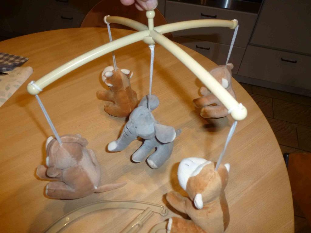 mobile musical pour berceau de bébé, Ophalen of Verzenden, Zo goed als nieuw, Wieg