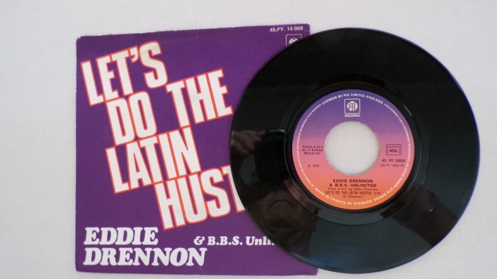 EDDIE DRENNON & B.B.S. UNLIMITED - Let's do the latin hustle, Enlèvement ou Envoi, Comme neuf, R&B et Soul