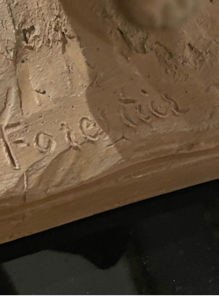Forestier Susse Frères Terracotta kinderronde, Ophalen