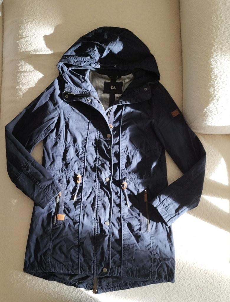 parka dames blauw maat M van C&A, Ophalen of Verzenden, Maat 38/40 (M), Blauw