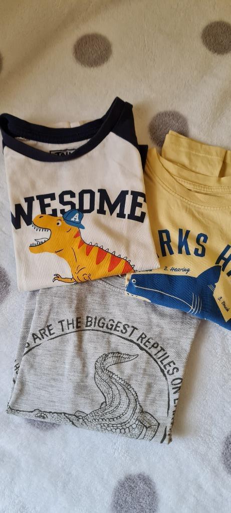 pakket van 3 kleuter t-shirts, mt 104, Kinderen en Baby's, Ophalen, Gebruikt, Jongen, Shirt of Longsleeve