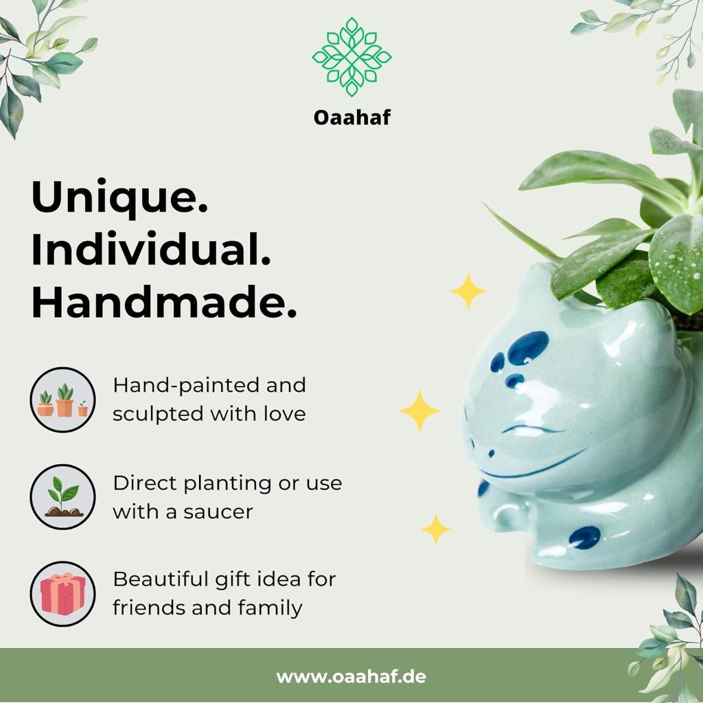 Handgemaakte keramische bloempot GRATIS LEVERING, Overige materialen, Verzenden, Overige vormen, Binnen