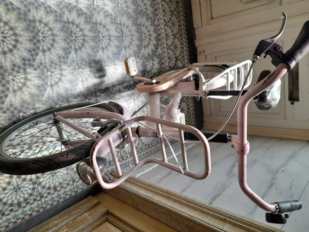 meisjesfiets,  30 euro, Ophalen, Gebruikt, 16 inch, Handrem
