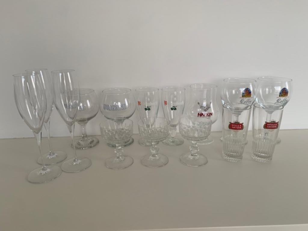 Glazen, Ophalen, Gebruikt, Bierglas