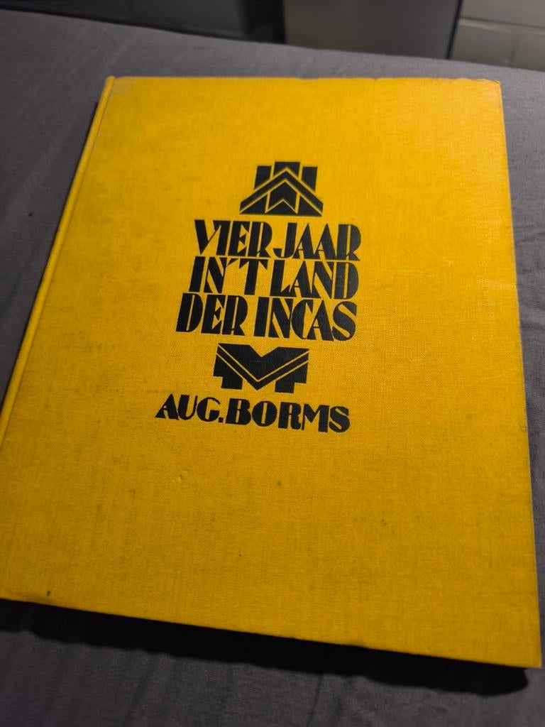 4 jaar in t land der Incas, Ophalen of Verzenden