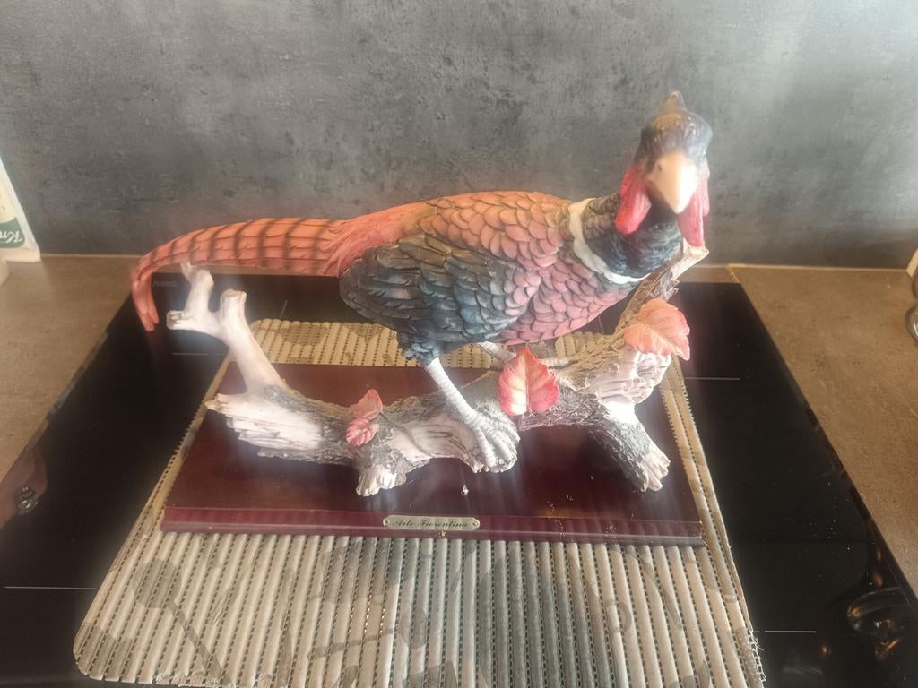 Keramische fazant arte Fiorentina ( Italië ), Antiek en Kunst, Ophalen