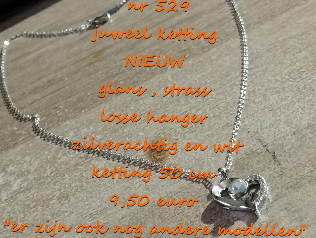 529. collier bijou, NEUF, @DERNIÈRE PIÈCE@ frais de port inc, Autres matériaux, Blanc, Envoi, Neuf