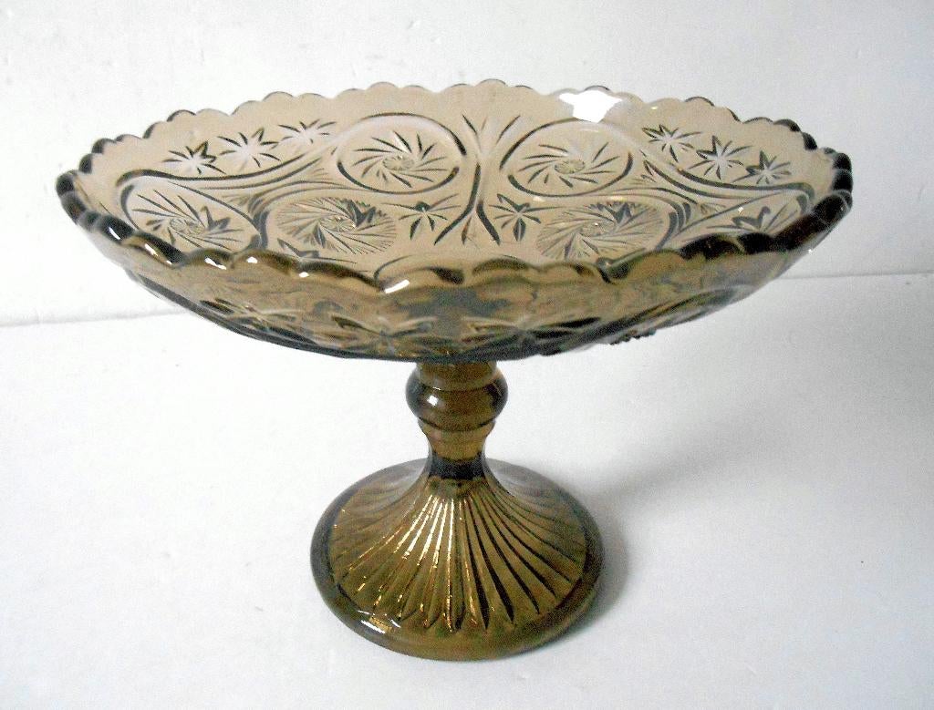 Art Deco fruitschaal op voet, Ophalen of Verzenden