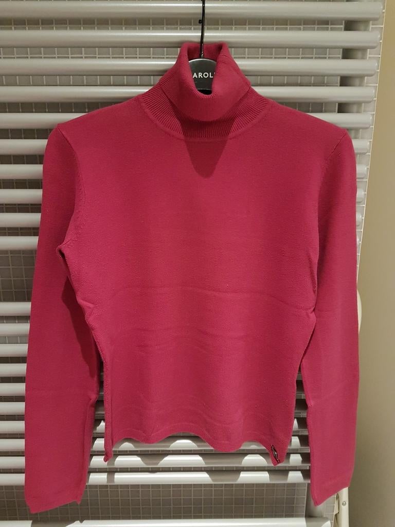 Fuchsia roze rolkraag trui van Mer du Nord maat M, Kleding | Dames, Maat 38/40 (M), Ophalen of Verzenden, Roze, Gedragen