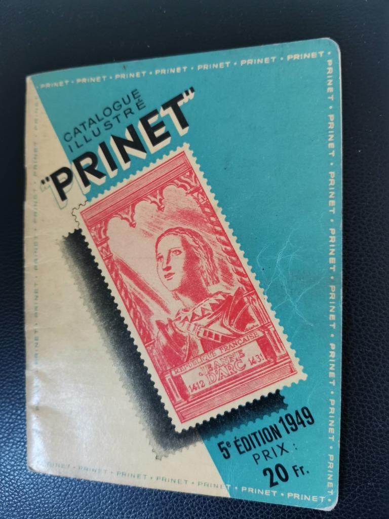 oude cataloog Prinet 1949 - Frankrijk - 5e editie, Ophalen of Verzenden, Catalogus