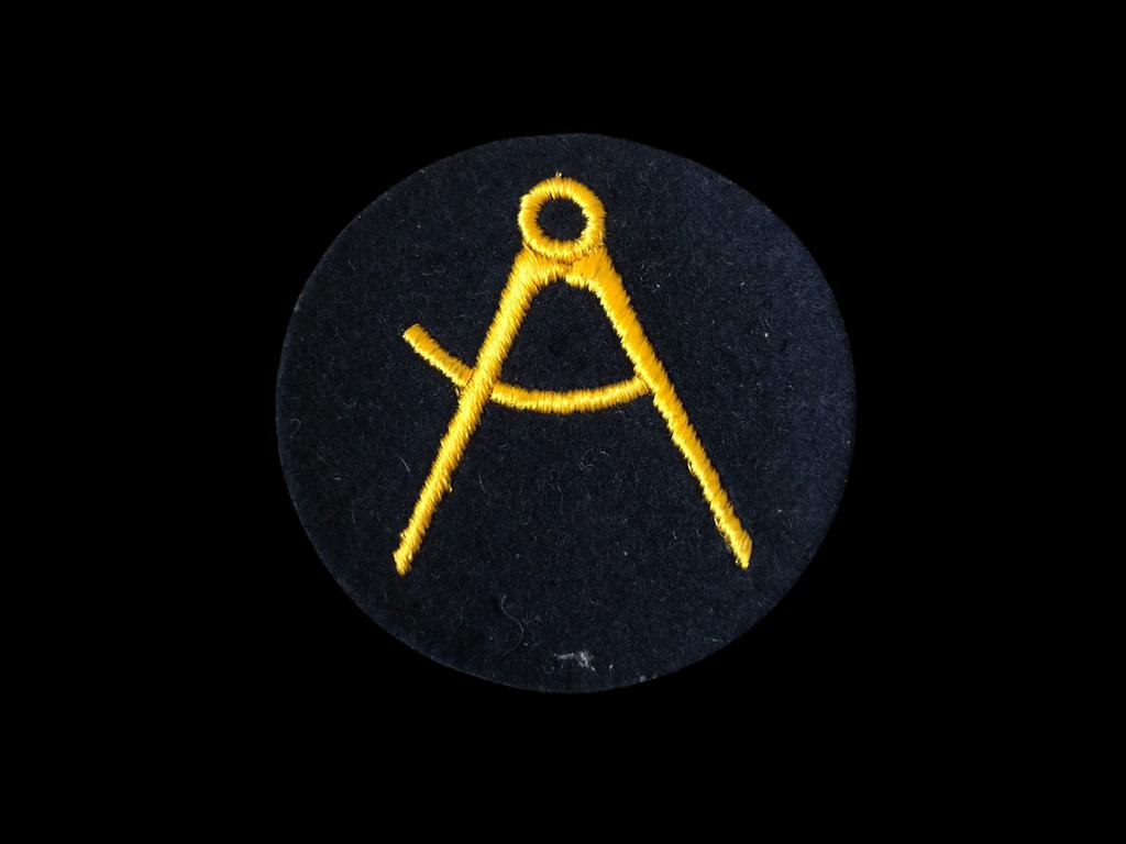 WW2 kriegsmarine zimmermann armelabzeichen, Verzamelen, Ophalen of Verzenden