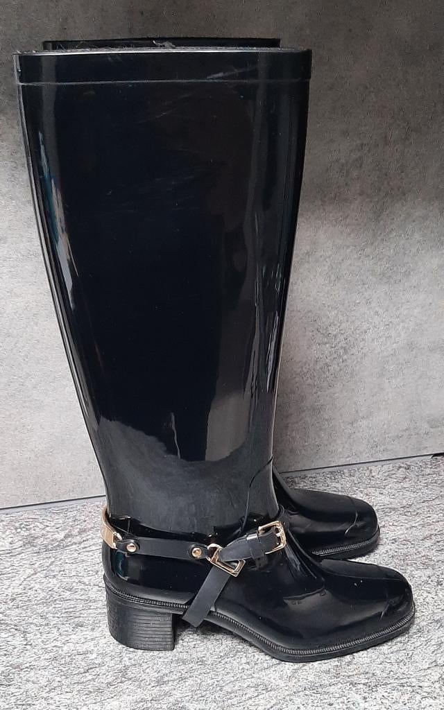Jimmy Choo/regen laarzen/maat 37, Kleding | Dames, Schoenen, Zwart, Ophalen of Verzenden, Jimmy Choo, Regenlaarzen