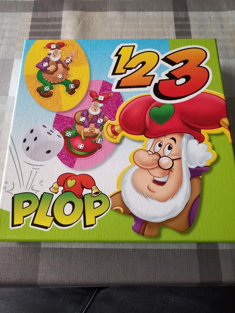 Spel Plop 123, Ophalen of Verzenden, Zo goed als nieuw