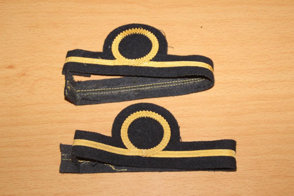 ABL Paire de grades  "1er maitre-chef", Collections, Envoi, Marine, Vêtements ou Chaussures
