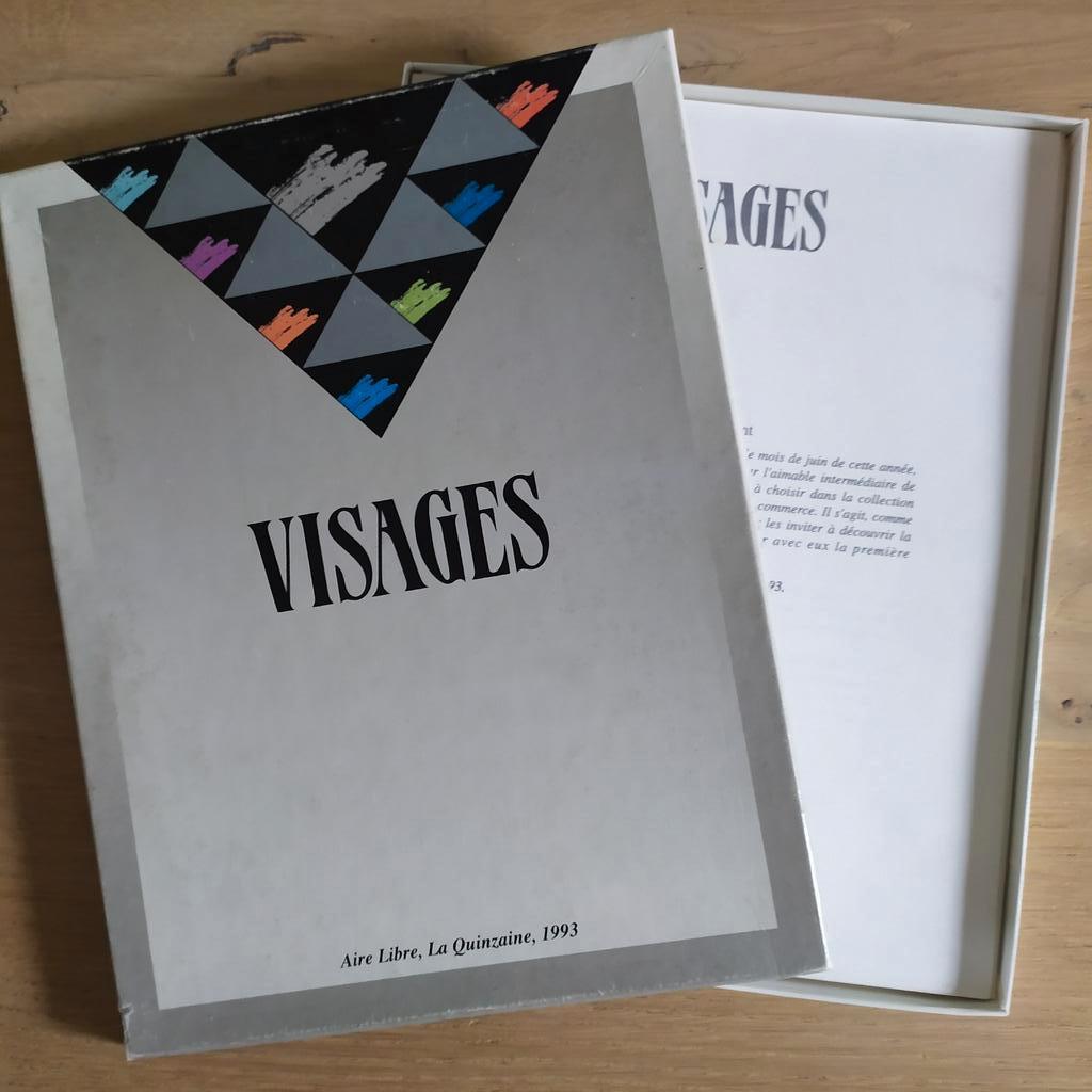 Portfolio Visages Aire Libre La Quinzaine 1993, Une BD, Enlèvement ou Envoi, Utilisé