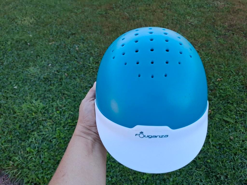 Tok Paardrijhelm Fouganza S 52 - 55 cm, Ophalen, Zo goed als nieuw