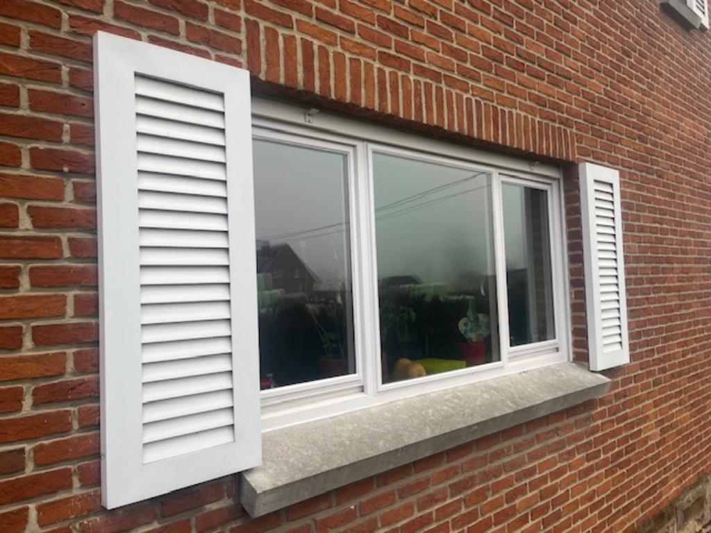 PVC sierluiken, Doe-het-zelf en Bouw, Ophalen, Gebruikt, Kunststof