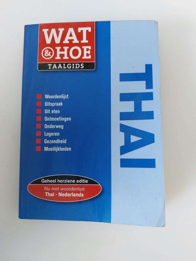 Taalgids Thai, Livres, Langue | Langues Autre, Enlèvement ou Envoi, Utilisé