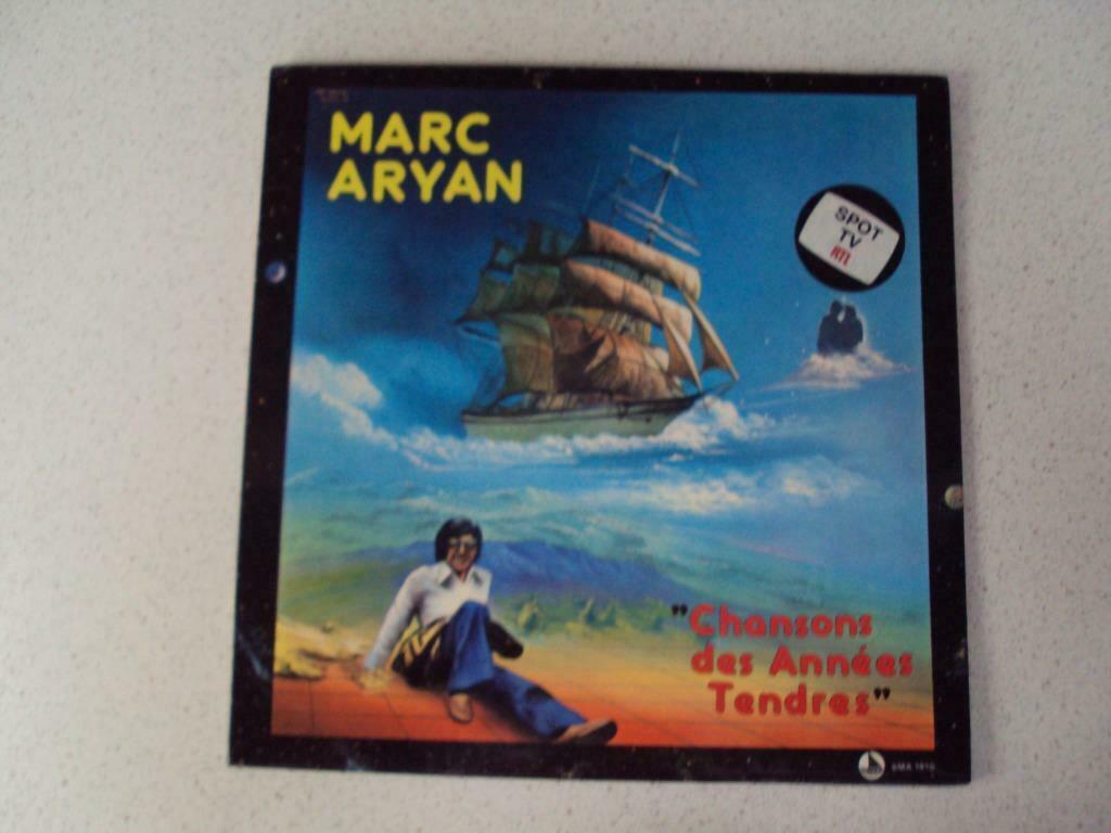 LP "Marc Aryan" Chansons Des Années Tendres anno 1978., Ophalen of Verzenden, 12 inch