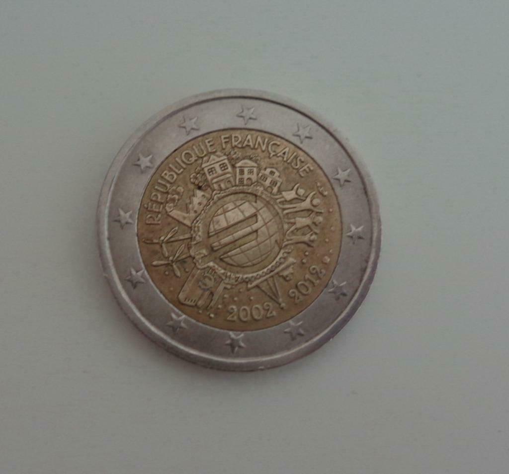 Pièce 2 Euros "République française Rare 2002-2012". N 24, Ophalen of Verzenden, 2 euro