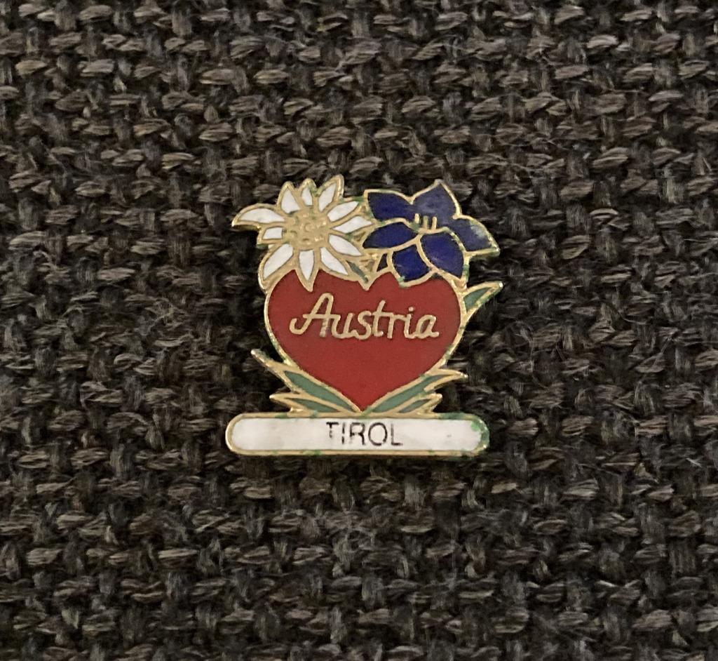 PIN - AUSTRIA - TIROL - OOSTENRIJK, Verzenden, Gebruikt, Stad of Land, Speldje of Pin