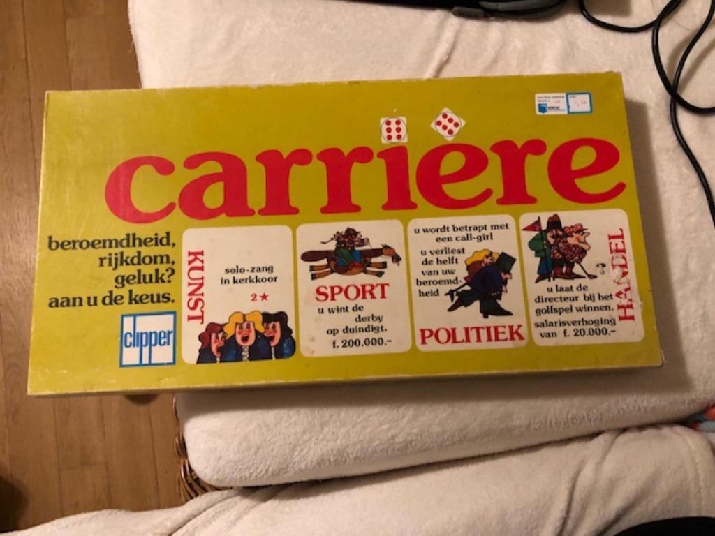 Vintage spel, Carriére van Clipper 1979, Gebruikt, Clipper, Geen idee, Ophalen of Verzenden