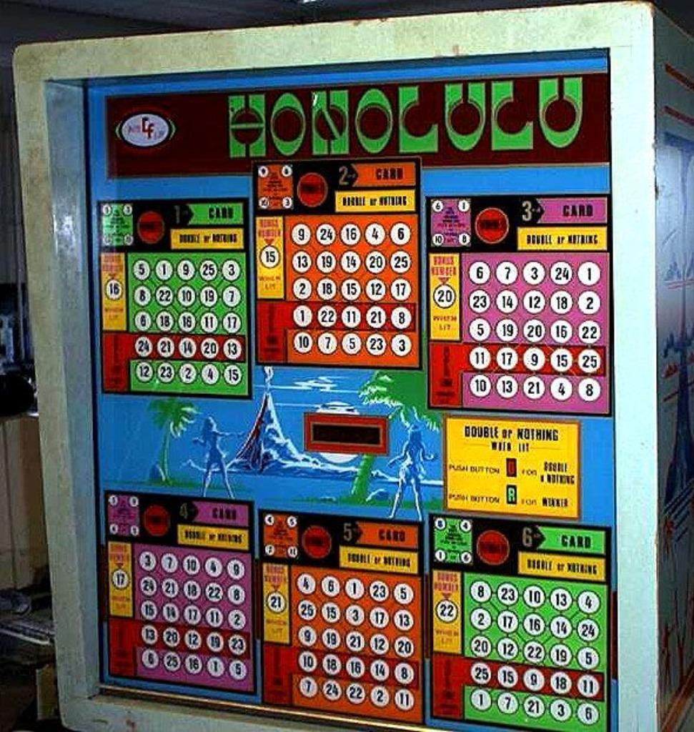 Bingo Honolulu interflip 1985 Te beoordelen, Ophalen, Gebruikt